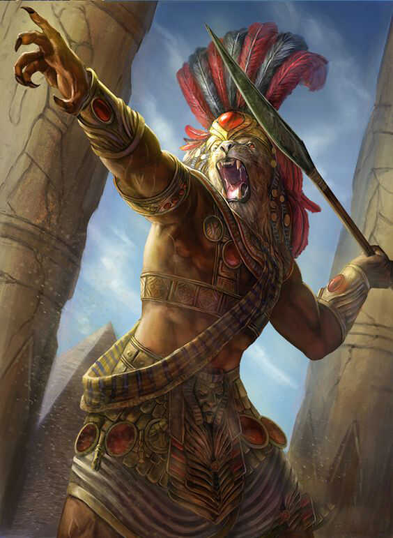 Dios León Mitología Egipcia