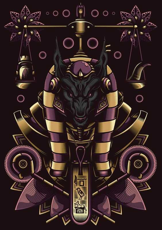 Anubis y su balanza