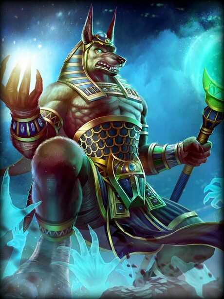 el mito de Anubis