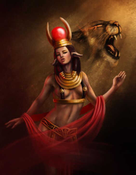 Hathor diosa egipcia