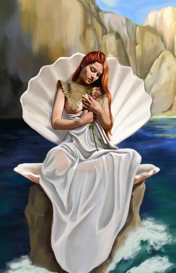 Afrodita diosa del amor
