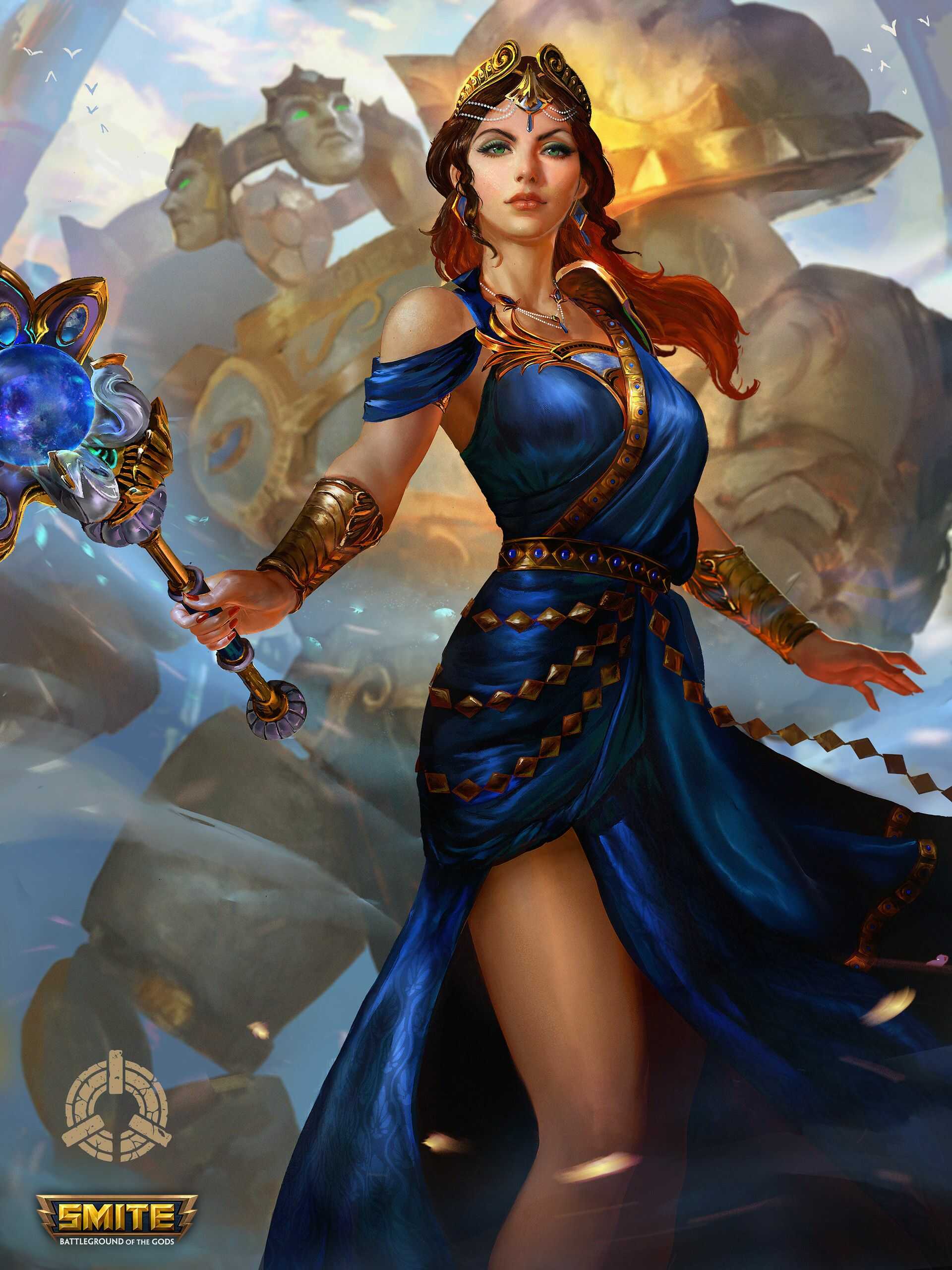 Hera diosa en SMITE