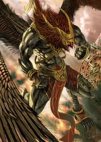 Garuda mitología hindú
