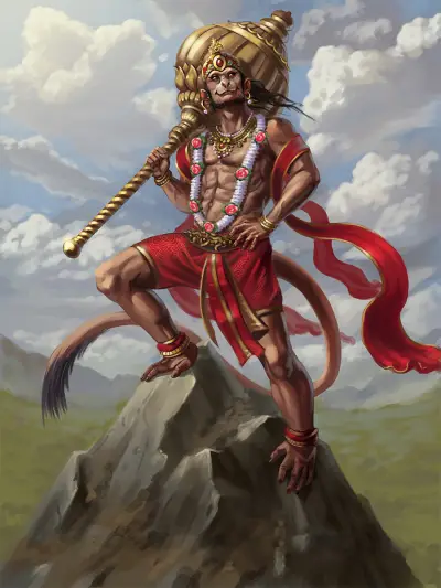 hanuman mitología