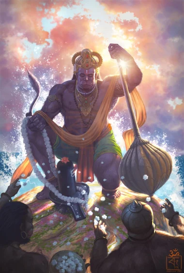 Hanuman dios mono