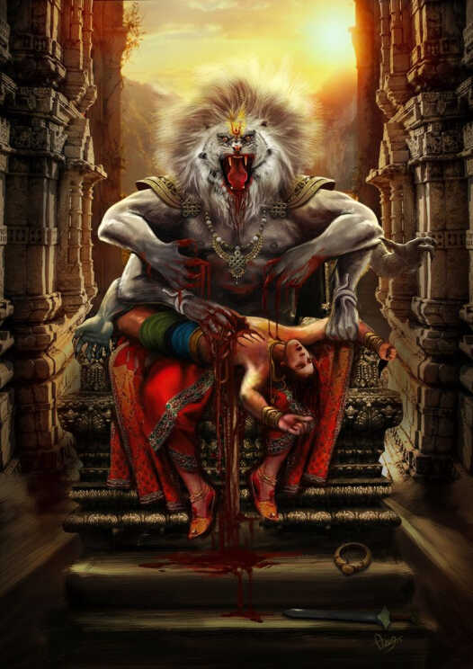 Narasimha dios león