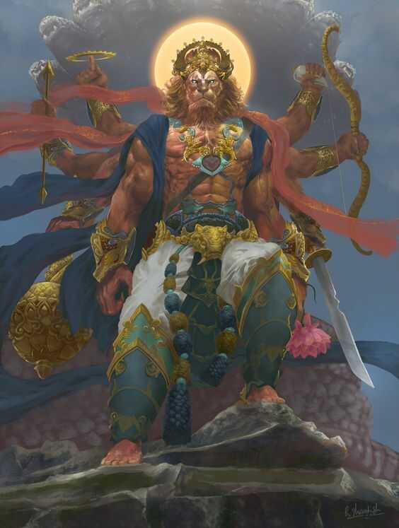Narasimha dios Hindu