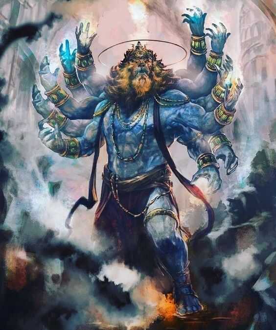Narasimha dios Hindu