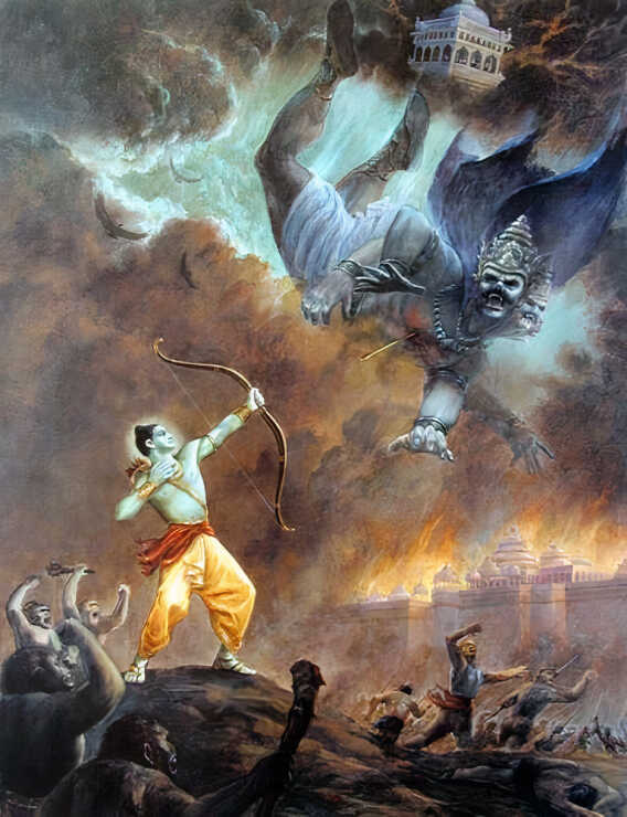 Rama y Ravana
