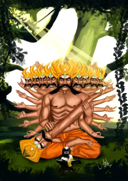 ravana mitología hindú