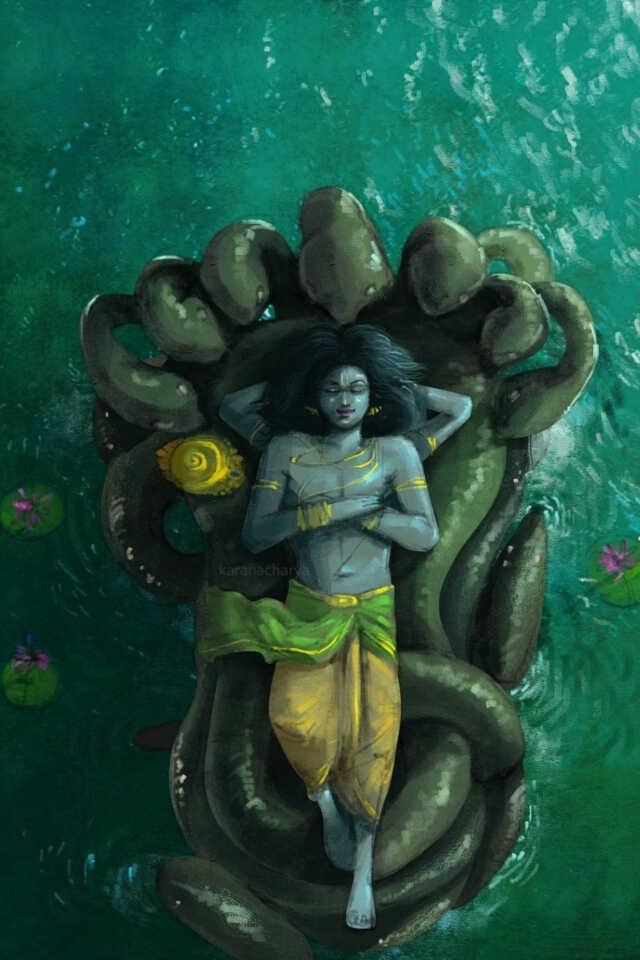 vishnu mitología hindu