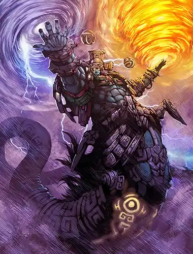 Huracán mitología maya