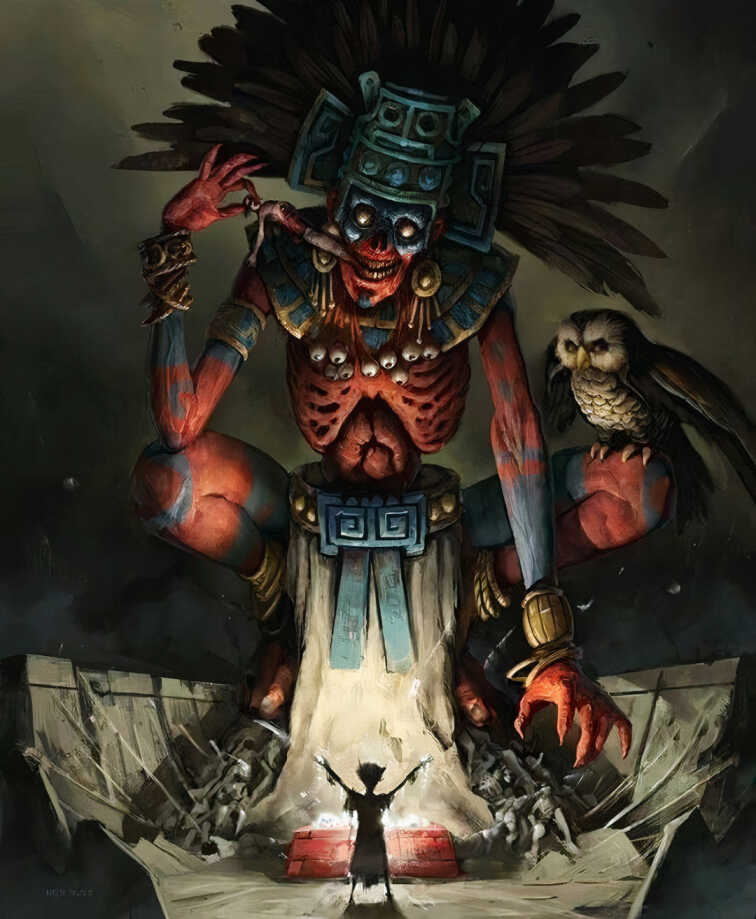 mictlantecuhtli dios de la muerte