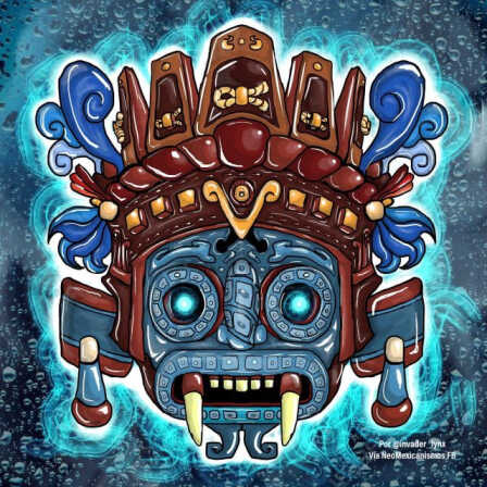 tlaloc pintura