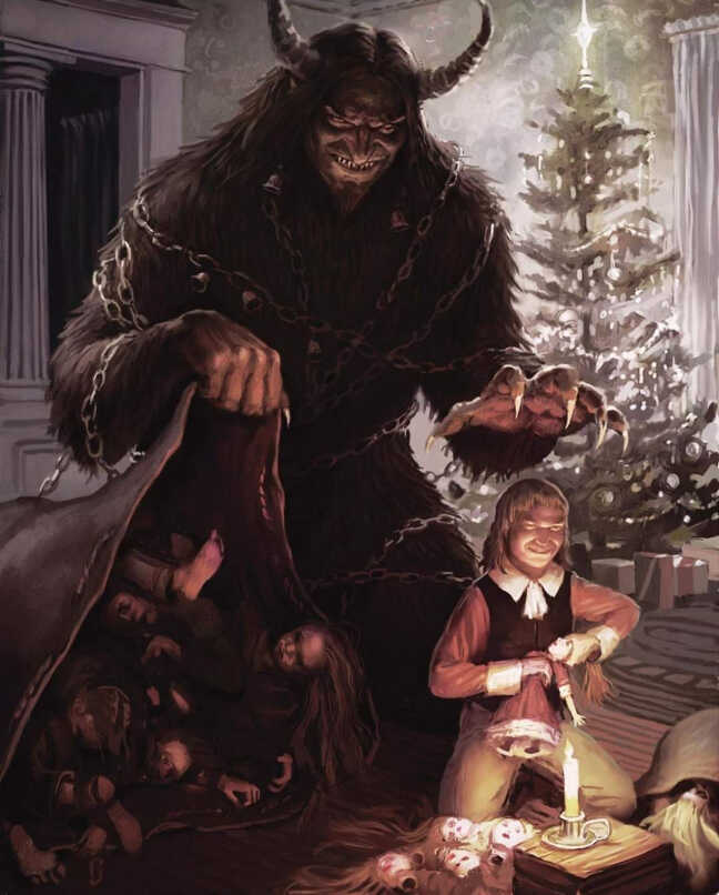 Krampus mitología