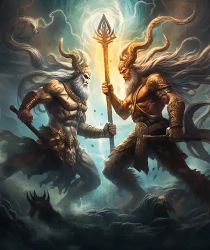 Guerra Aesir contra Vanir mitología nórdica