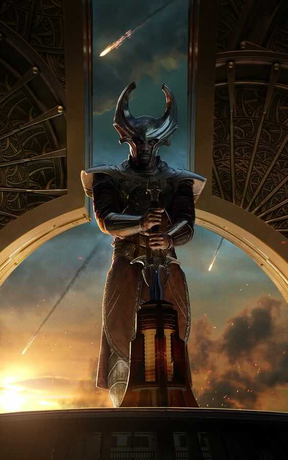 Dios de la lluvia Heimdall