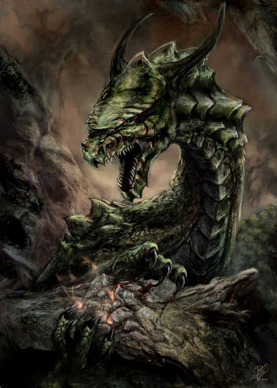 Imagen del dragón Nidhogg