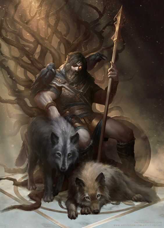 Odin en God of War