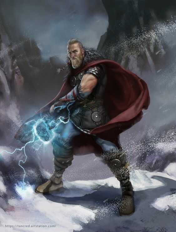 Thor dios del rayo